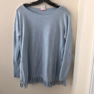 Ramona sweater in boho blue, lilly Pulitzer